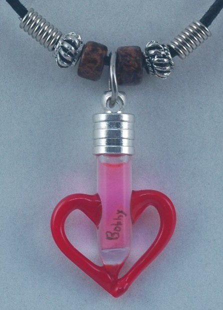 Rice Jewelry Necklace Heart Red